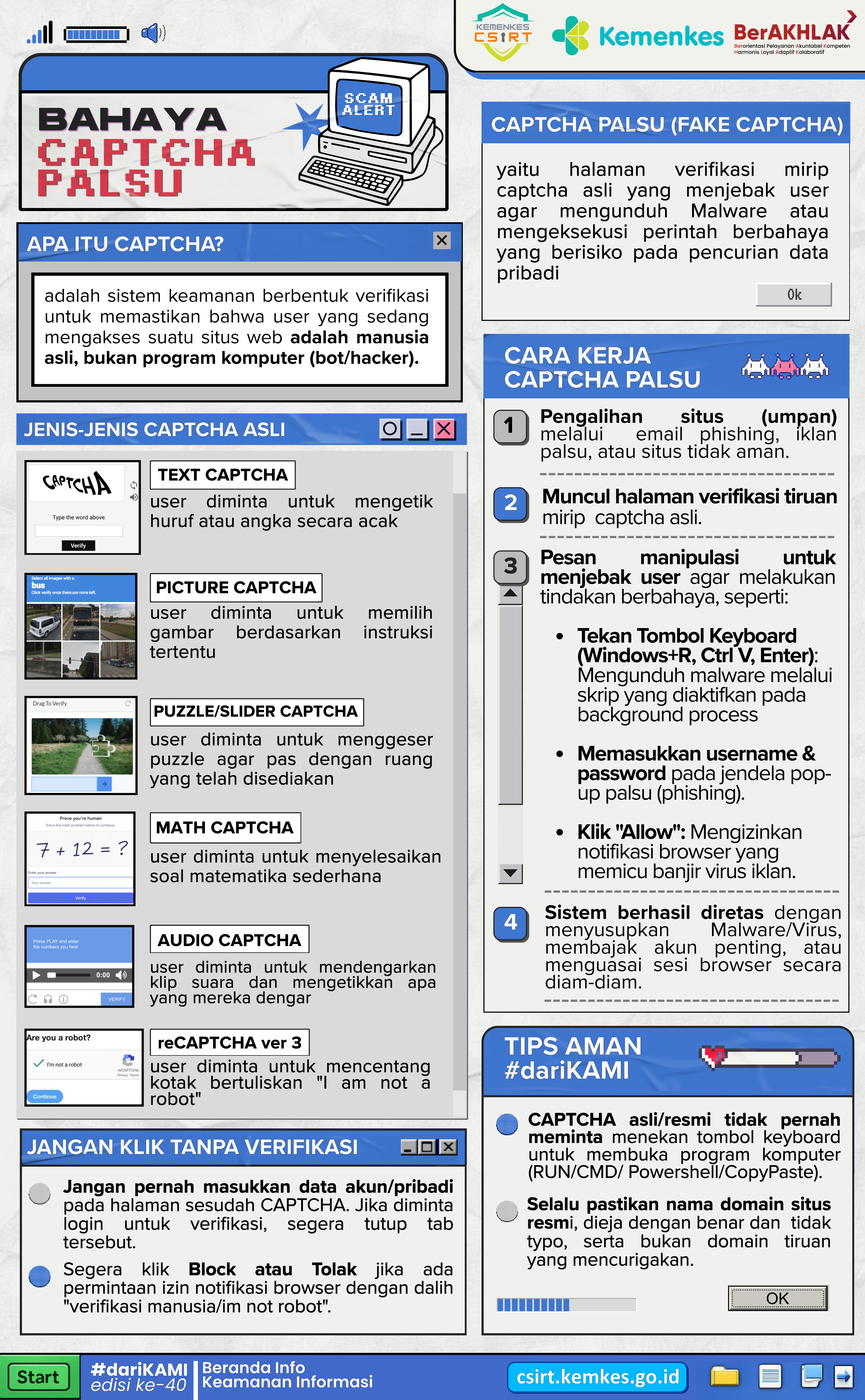BAHAYA CAPTCHA PALSU